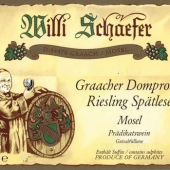 Willi Schaefer Graacher Domprobst Riesling Spatlese 2017