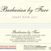 By Farr Barbarian Pinot Noir 2022